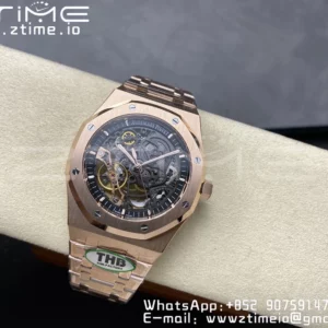 AP Royal Oak 41mm Skeleton 15407 RG THB Factory 1:1 Best Edition A3132 V2 - Super Clone Watch | 1:1 Best Version