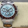 Rolex Daytona 126506 QF 1:1 Best Edition Ice Blue Dial  SH4131 V6 (Gain Weight) - Super Clone Watch | 1:1 Best Version