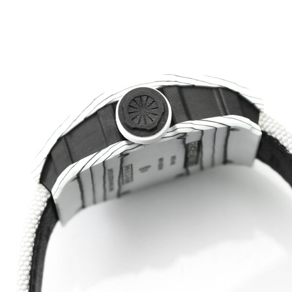 RICHARD MILLE RM35-01 White Carbon BBR Factory Best Edition White Nylon Strap - Super Clone Watch | 1:1 Best Version