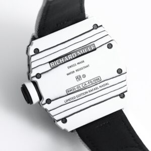 RICHARD MILLE RM35-01 White Carbon BBR Factory Best Edition White Nylon Strap - Super Clone Watch | 1:1 Best Version