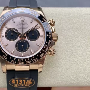 Rolex Daytona 126515 QF Factory 1:1 Best Edition RG/Black Dial V6 (Weighted) - Super Clone Watch | 1:1 Best Version