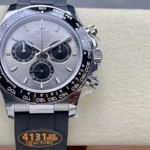 Rolex Daytona 126519 QF Factory 1:1 Best Edition Gray/Black Dial V6 (Weighted) - Super Clone Watch | 1:1 Best Version