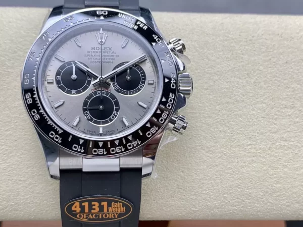 Rolex Daytona 126519 QF Factory 1:1 Best Edition Gray/Black Dial V6 (Weighted) - Super Clone Watch | 1:1 Best Version