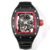 Richard Mille RM055 Black Ceramic RMF 1:1 Best Edition on Black Rubber Strap RMUL2 Super Clone - Super Clone Watch | 1:1 Best Version