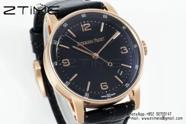 Audemars Piguet Code 11.59 RG 15210OR APS Factory 1:1 Best Edition Black Dial SA4302 Super Clone - Super Clone Watch | 1:1 Best Version