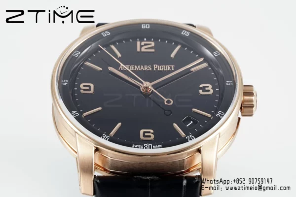 Audemars Piguet Code 11.59 RG 15210OR APS Factory 1:1 Best Edition Black Dial SA4302 Super Clone - Super Clone Watch | 1:1 Best Version