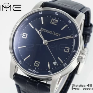 Audemars Piguet Code 11.59 SS 15210BC APS Factory 1:1 Best Edition Blue Dial  SA4302 Super Clone - Super Clone Watch | 1:1 Best Version