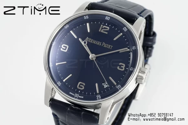 Audemars Piguet Code 11.59 SS 15210BC APS Factory 1:1 Best Edition Blue Dial  SA4302 Super Clone - Super Clone Watch | 1:1 Best Version