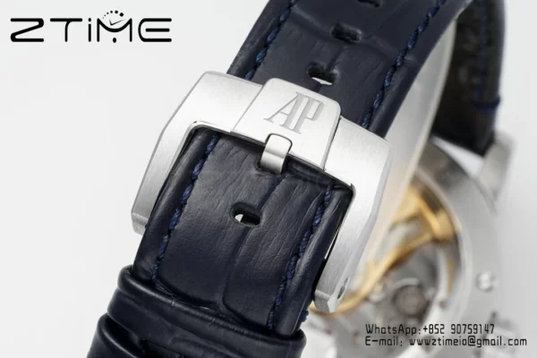 Audemars Piguet Code 11.59 SS 15210BC APS Factory 1:1 Best Edition Blue Dial  SA4302 Super Clone - Super Clone Watch | 1:1 Best Version