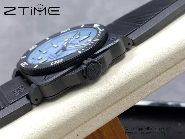 Bell Ross BR03A-D-LM-CE/SRB M+ Factory  1:1 Best Edition Blue Dial  A2892 - Super Clone Watch | 1:1 Best Version