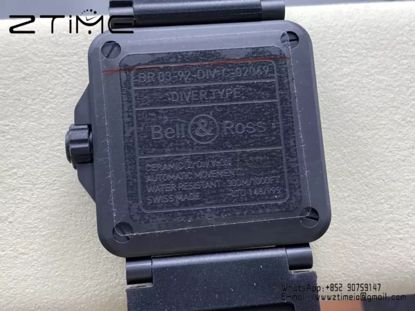 Bell Ross BR03A-D-LM-CE/SRB M+ Factory  1:1 Best Edition Blue Dial  A2892 - Super Clone Watch | 1:1 Best Version