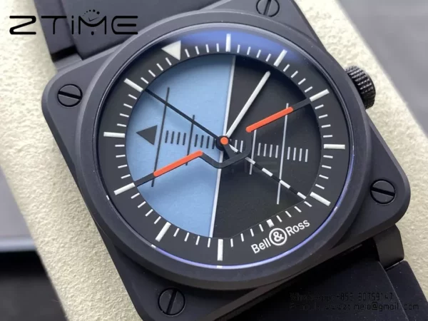 Bell Ross BR03A-HRZ-CE M+ Factory  1:1 Best Edition Blue/Black Dial - Super Clone Watch | 1:1 Best Version