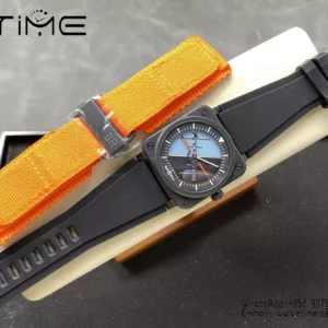 Bell Ross BR03A-HRZ-CE M+ Factory  1:1 Best Edition Blue/Black Dial - Super Clone Watch | 1:1 Best Version