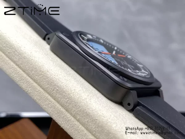Bell Ross BR03A-HRZ-CE M+ Factory  1:1 Best Edition Blue/Black Dial - Super Clone Watch | 1:1 Best Version