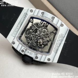RICHARD MILLE RM61-01 APSF 1:1 Best Edition Yohan Blake White NTPT - Super Clone Watch | 1:1 Best Version