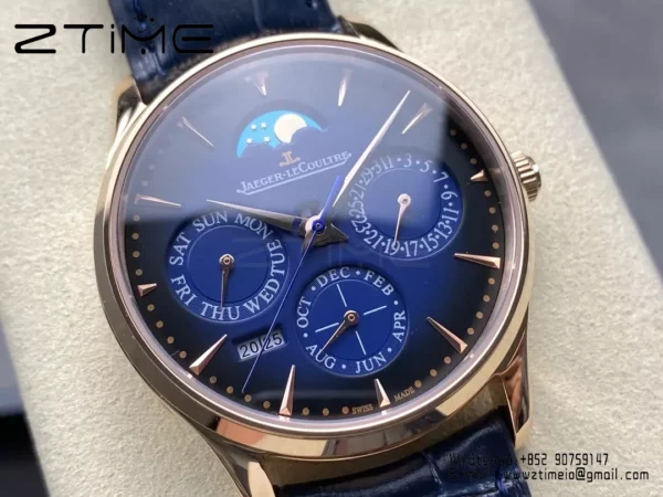 JL Master Ultra Thin Perpetual Calendar RG 114258J GR Factory Best Edition Blue Dial - Super Clone Watch | 1:1 Best Version