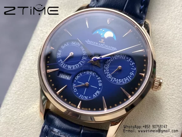 JL Master Ultra Thin Perpetual Calendar RG 114258J GR Factory Best Edition Blue Dial - Super Clone Watch | 1:1 Best Version