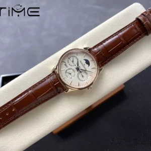 JL Master Ultra Thin Perpetual Calendar RG 1302520 GR Factory Best Edition White Dial - Super Clone Watch | 1:1 Best Version