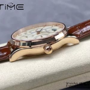 JL Master Ultra Thin Perpetual Calendar RG 1302520 GR Factory Best Edition White Dial - Super Clone Watch | 1:1 Best Version