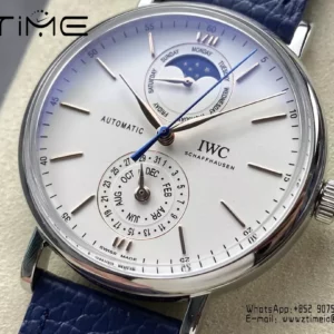 JL Portofino Complete Calendar IW359001 GR Factory Best Edition White Dial - Super Clone Watch | 1:1 Best Version