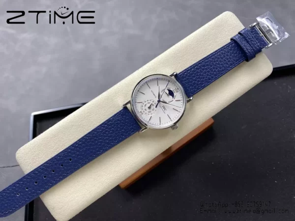 JL Portofino Complete Calendar IW359001 GR Factory Best Edition White Dial - Super Clone Watch | 1:1 Best Version