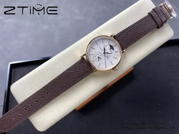 IWC Portofino Complete Calendar IW359002  GR Factory Best Edition White Dial - Super Clone Watch | 1:1 Best Version