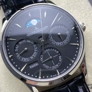 Master Ultra Thin Perpetual Calendar SS 130354J GR Factory Best Edition Gray Dial - Super Clone Watch | 1:1 Best Version