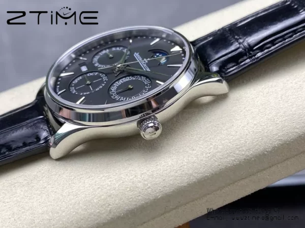 Master Ultra Thin Perpetual Calendar SS 130354J GR Factory Best Edition Gray Dial - Super Clone Watch | 1:1 Best Version