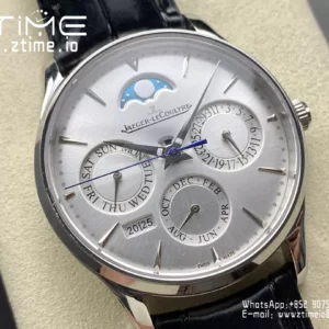 Master Ultra Thin Perpetual Calendar SS 130842J GR Factory Best Edition Silver Dial - Super Clone Watch | 1:1 Best Version