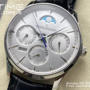 Master Ultra Thin Perpetual Calendar SS 130842J GR Factory Best Edition Silver Dial - Super Clone Watch | 1:1 Best Version