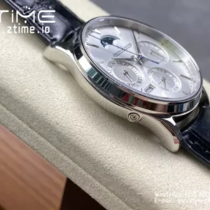 Master Ultra Thin Perpetual Calendar SS 130842J GR Factory Best Edition Silver Dial - Super Clone Watch | 1:1 Best Version