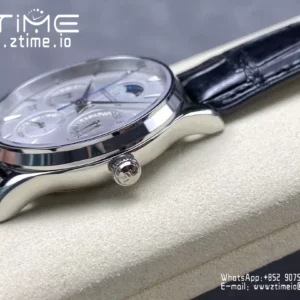 Master Ultra Thin Perpetual Calendar SS 130842J GR Factory Best Edition Silver Dial - Super Clone Watch | 1:1 Best Version