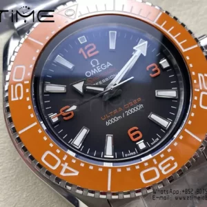 Omega Seamaster 6000M Ultra Deep SS VRF 1:1 Best Edition Gray Dial Orange Bezel - Super Clone Watch | 1:1 Best Version
