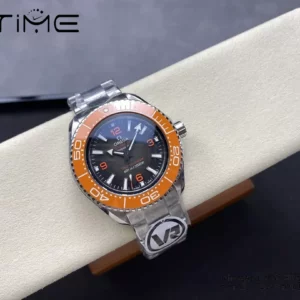 Omega Seamaster 6000M Ultra Deep SS VRF 1:1 Best Edition Gray Dial Orange Bezel - Super Clone Watch | 1:1 Best Version