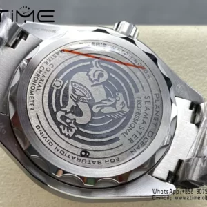 Omega Seamaster 6000M Ultra Deep SS VRF 1:1 Best Edition Gray Dial Orange Bezel - Super Clone Watch | 1:1 Best Version