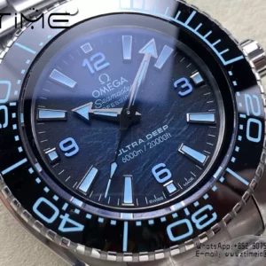 Omega Seamaster 6000M Ultra Deep SS VRF 1:1 Best Edition Summer Blue Dial - Super Clone Watch | 1:1 Best Version