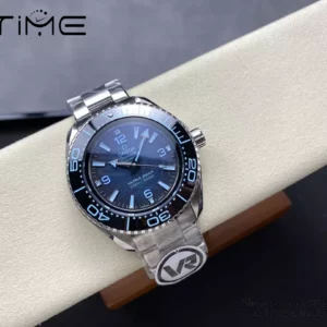 Omega Seamaster 6000M Ultra Deep SS VRF 1:1 Best Edition Summer Blue Dial - Super Clone Watch | 1:1 Best Version