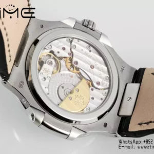 Patek Philippe Nautilus 5712 SS PPF Factory  1:1 Best Edition Blue Dial Diamonds Bezel V3 - Super Clone Watch | 1:1 Best Version
