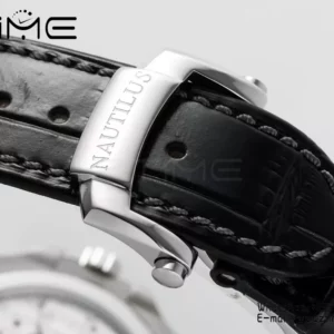 Patek Philippe Nautilus 5712 SS PPF Factory 1:1 Best Edition Gray Dial Diamonds Bezel  V3 - Super Clone Watch | 1:1 Best Version
