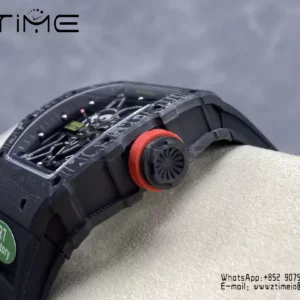RICHARD MILLE RM035-02 NTPT R7 Factory 1:1 Best Edition Black Rubber Strap - Super Clone Watch | 1:1 Best Version