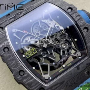 RICHARD MILLE RM035-02 NTPT R7 Factory 1:1 Best Edition Blue Rubber Strap - Super Clone Watch | 1:1 Best Version