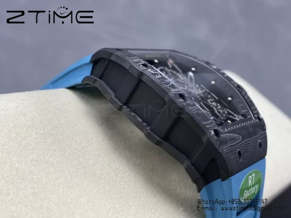 RICHARD MILLE RM035-02 NTPT R7 Factory 1:1 Best Edition Blue Rubber Strap - Super Clone Watch | 1:1 Best Version
