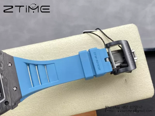 RICHARD MILLE RM035-02 NTPT R7 Factory 1:1 Best Edition Blue Rubber Strap - Super Clone Watch | 1:1 Best Version