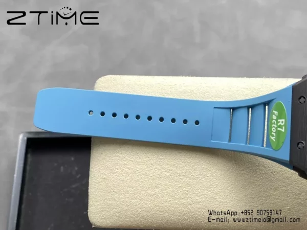 RICHARD MILLE RM035-02 NTPT R7 Factory 1:1 Best Edition Blue Rubber Strap - Super Clone Watch | 1:1 Best Version