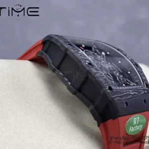 RICHARD MILLE RM035-02 NTPT R7 Factory 1:1 Best Edition Red Rubber Strap - Super Clone Watch | 1:1 Best Version