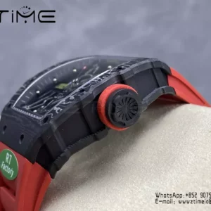 RICHARD MILLE RM035-02 NTPT R7 Factory 1:1 Best Edition Red Rubber Strap - Super Clone Watch | 1:1 Best Version