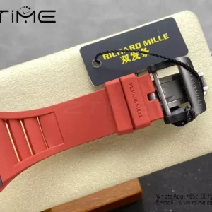 RICHARD MILLE RM035-02 NTPT R7 Factory 1:1 Best Edition Red Rubber Strap - Super Clone Watch | 1:1 Best Version