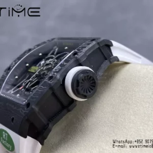 RICHARD MILLE RM035-02 NTPT R7 Factory 1:1 Best Edition White Rubber Strap - Super Clone Watch | 1:1 Best Version
