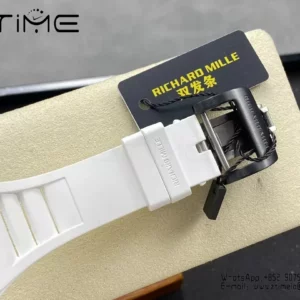 RICHARD MILLE RM035-02 NTPT R7 Factory 1:1 Best Edition White Rubber Strap - Super Clone Watch | 1:1 Best Version