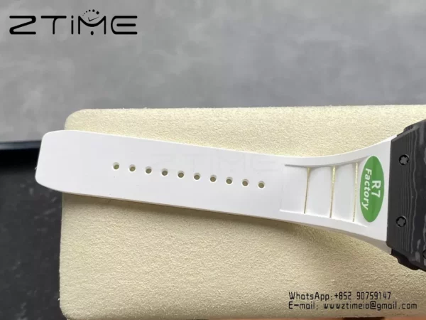 RICHARD MILLE RM035-02 NTPT R7 Factory 1:1 Best Edition White Rubber Strap - Super Clone Watch | 1:1 Best Version